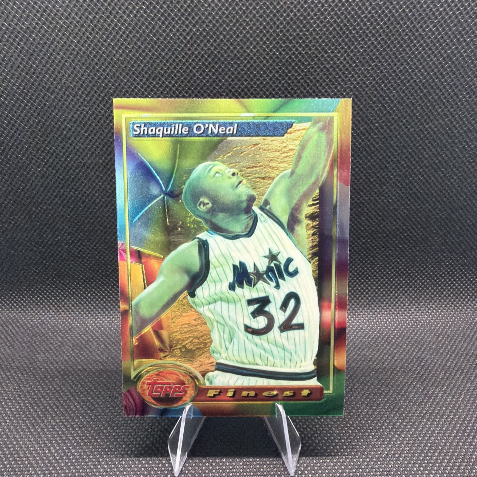 1993/94 Topps Finest SHAQUILLE O’NEAL 1ST CHROME 1ND YEAR RC #3🔥SHARP🔥