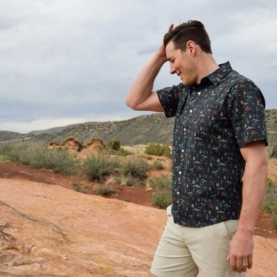 Jack & Sage Men s XL Trail Shirt Canteen 2.0 Black Button Up NWT Short Sleeve