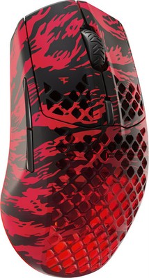 SteelSeries - Aerox 3 Super Light Honeycomb Wireless RGB Optical Gaming Mouse...