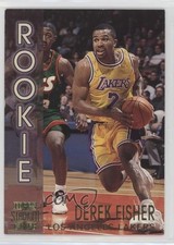 1996-97 Topps Stadium Club Rookies Series 2 Derek Fisher #R7 0g3h