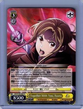 WEISS SCHWARZ SWORD ART ONLINE SAO/S100-E007 R Together With You, Asuna NM