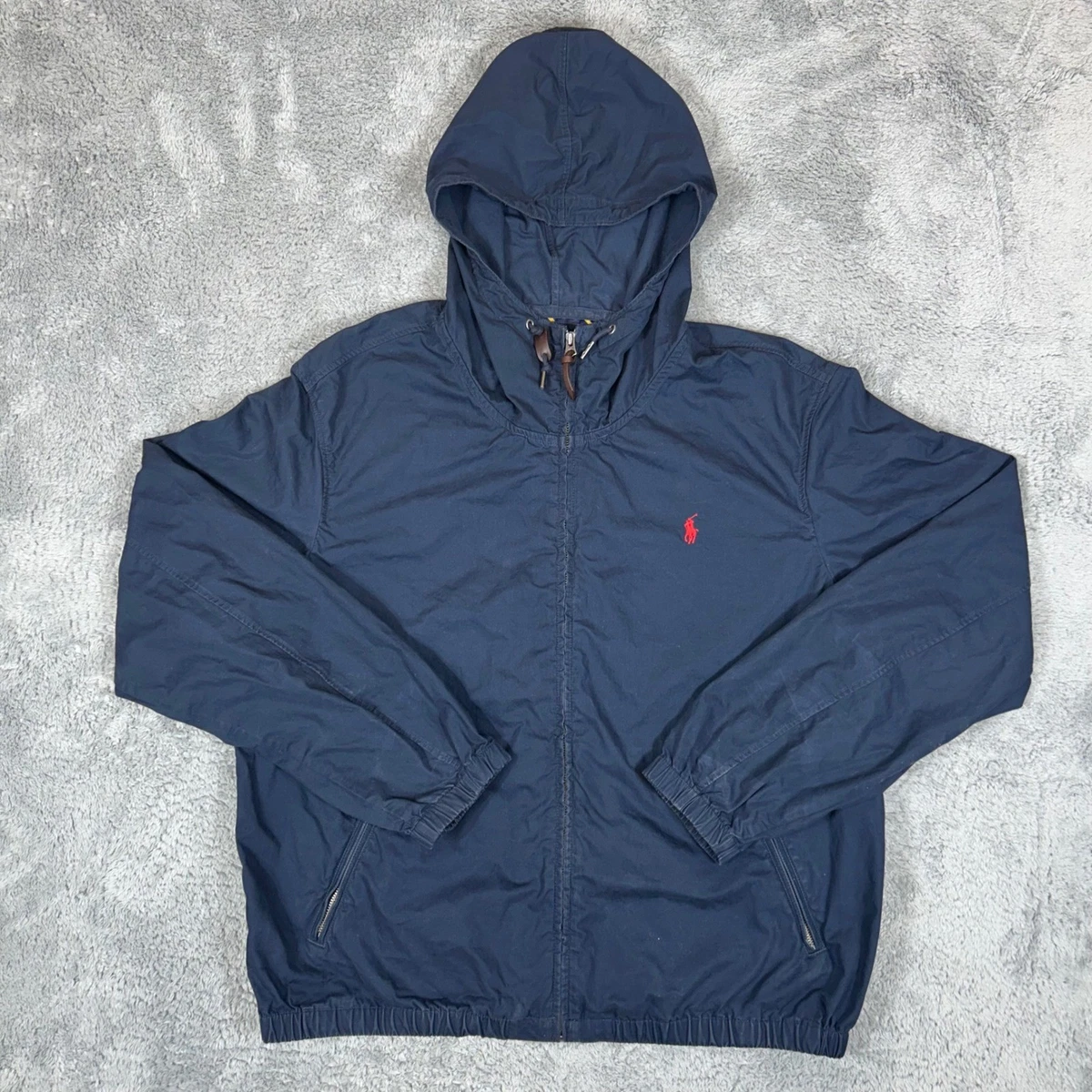 25+ Polo Ralph Lauren Blue Windbreaker Coats, Jackets & Vests for