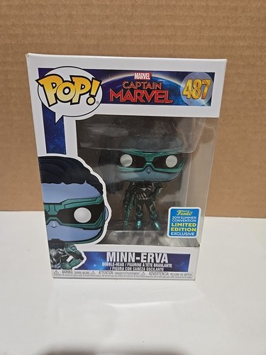 Funko Pop! Marvel: Captain Marvel - Doctor Minn-Erva (889698411042) - Action Figure Da Collezione In Vinile, Multicolore