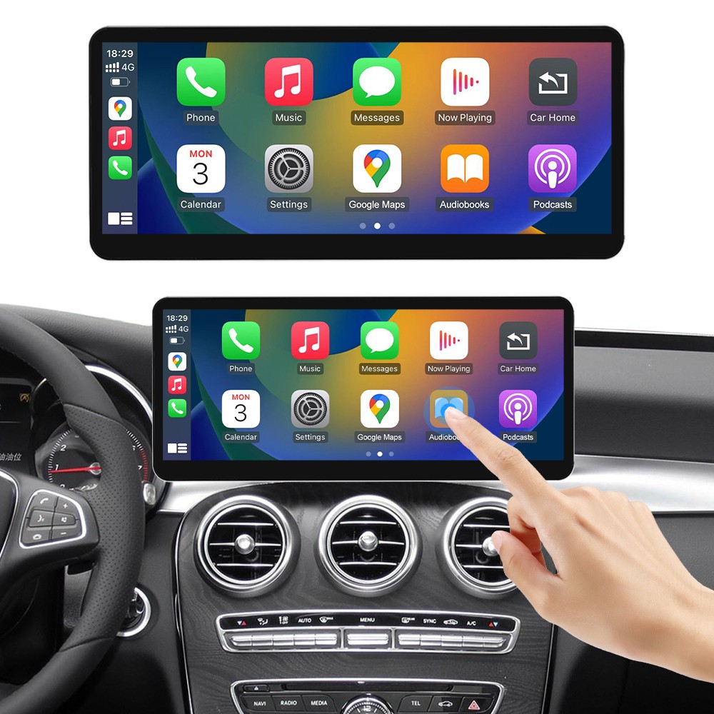 12.3''Stereo Multimedia Touch Screen For Benz C W205 GLC X253 V W447 NTG 5.0