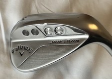 Callaway Jaws Raw 56 Degree Sand Wedge. Modus 120 Stiff Flex Shaft. 10S Grind