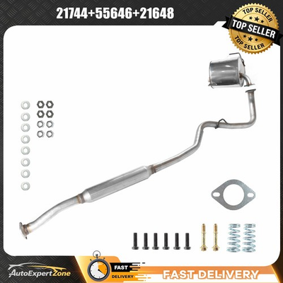 #ad Int Resonator Assembly Exhaust Muffler Kit fits: 2010 2014 Subaru Outback 2.5L $222.98