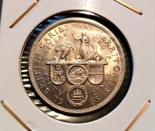 50 Cent Brit .Caribbian Territory 1965