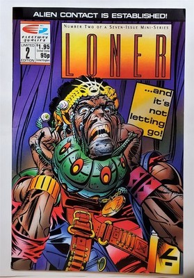 Loner #2 (1990, Fleetway Quality) VF-