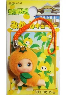 Ehime Limited Mikan Kewpie Schlüsselanhänger Maskottchen Orange...