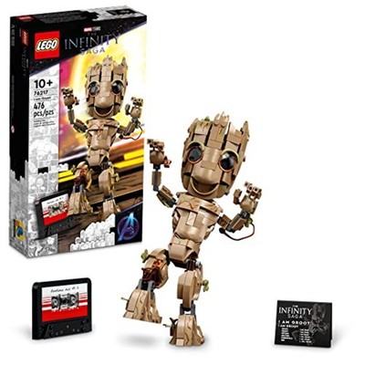 Lego Marvel I am Groot 76217 Building Toy Set - Action Figure from The Guardians