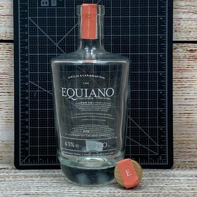Equiano African Caribbean Rum EMPTY Bottle 750ml Multi Award Winning