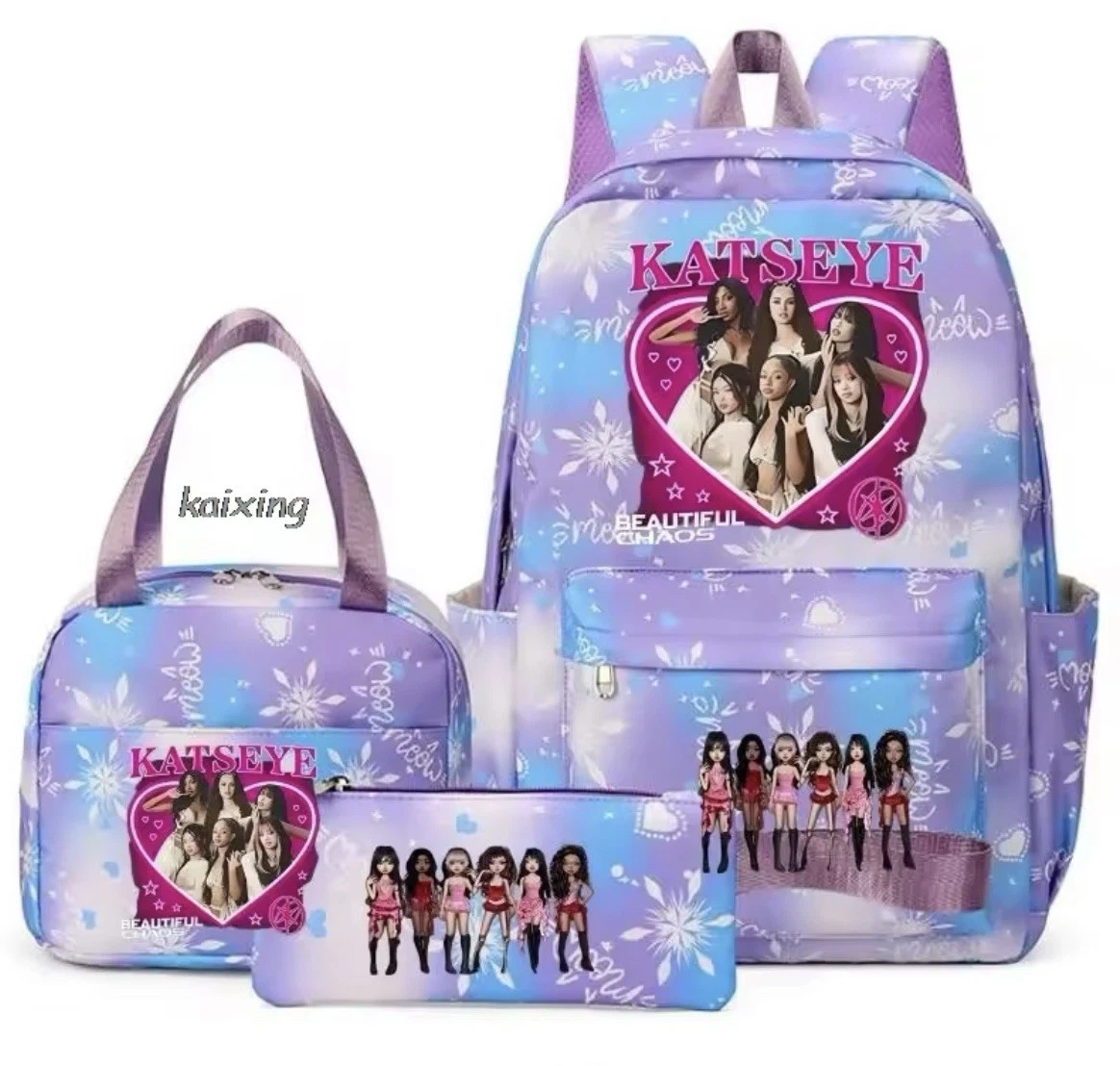 Kats Eye  back pack set