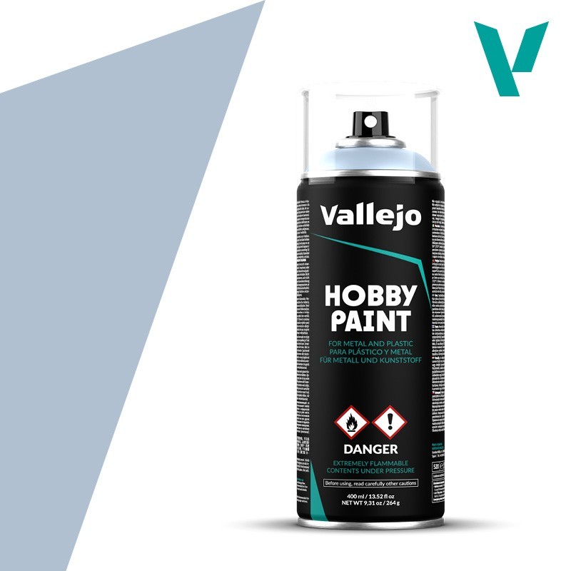 Vallejo Hobby Paint Spray 728020 - Wolf Grey, Fantasy, Sprühdose,400 Ml - Bild 2