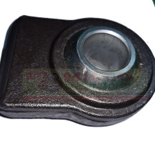 SUPPORTO CON ROTULA D.28 CAT.2 A SALDARE SOLLEVATORE TRATTORE  GANCIO  ATTACCO