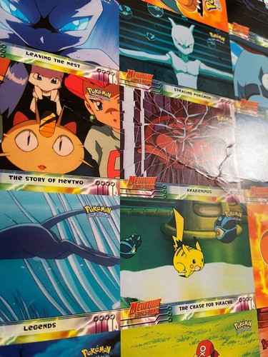 Topps 1999 Pokémon The First Movie Uncut Sheet - 2 of 2 - Picture 7 of 16