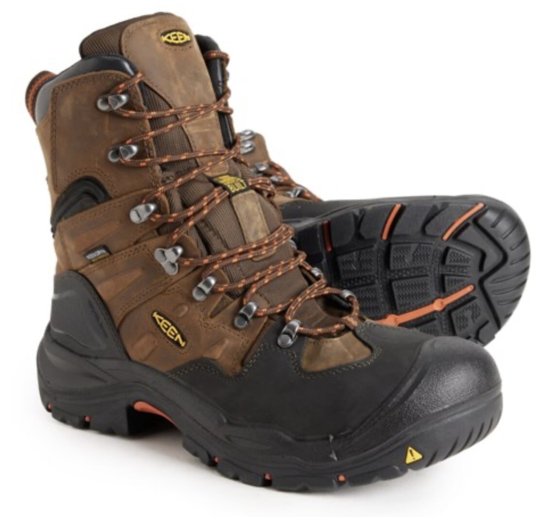 Scarpa da lavoro KEEN Utility uomo Coburg 8" punta acciaio impermeabile grado B $230