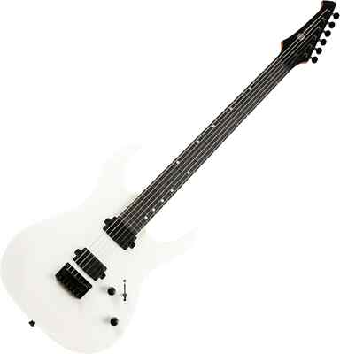 Spira S-400 Satin White 6-String E-Gitarre 2 Humbucker Hardtail geröstete Pappel