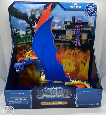 Dreamworks Dragons Nine Realms Wu Wei Jun Mist Twister Sun Moon Wonder Twin 2023