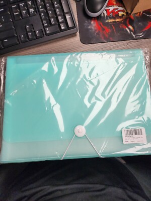 13 Pockets A4 Size Expanding Wallet File Folder Paper Document Storage Portable