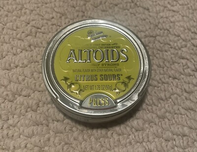 Altoids Citrus Sours (EMPTY TIN) Very Rare Collectible | eBay
