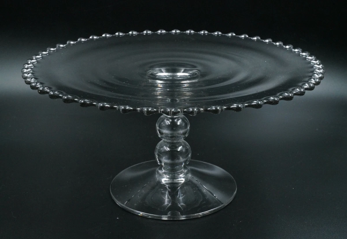Candlewick clearance cake stand