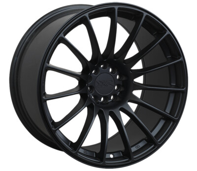 18x8.75 +36 XXR 550 5x100,5x114.3 Flat Black Wheels (Set of 4)