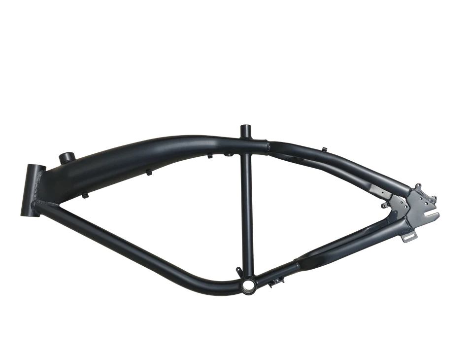 DONSP1986 Bicycle Gas Frame 3.4L,Fuel Tank Built in 3.4L Felt Faker Frame-Black