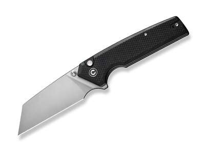 CIVIVI Amirite G10 Black Taschenmesser Nitro-V Button Lock Clip Schwarz C23028-2