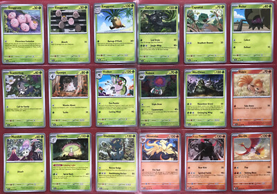 POKEMON x165 SURGING SPARKS COMPLETE COMMON/UNCOMMON/HOLO RARE