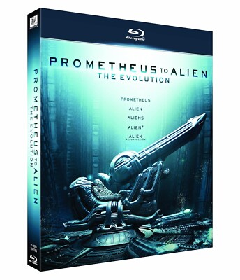 Prometheus to Alien - The Evolution Blu-ray REGION LIBRE.A-B-C (23 Octubre 2013
