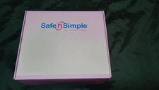 Safe N Simple 5x5" Ostomy Wafer Flange Size 2¼" (57mm) cut to fit 10-PIECES BOX.