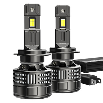 Bevinsee LED Bulbs 6000LM Hi Lo H4 H7 H11 12V Universal Fit - Foto 4