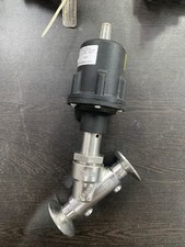 GEMU 554 Pneumatically Operated Angle Seat Globe Valve DN15