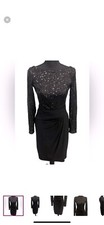 Ralph Lauren Evening Black Sequence Dress