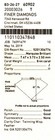GIA certified .44ct I1 J loose marquise cut diamond vintage Natural antique — photo 8