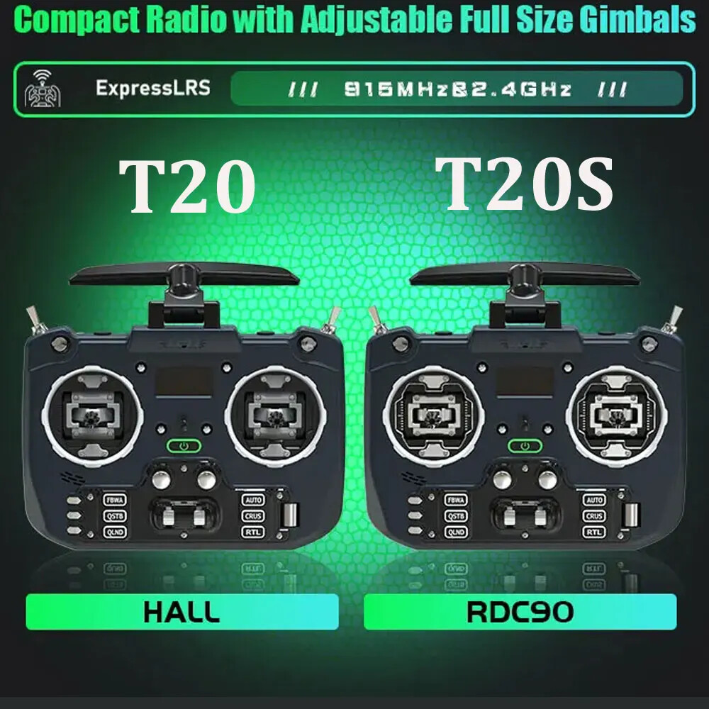 Jumper T20S T20 V2 ExpressLRS ELRS 2.4GHz/915MHz Gimbal EdgeTX