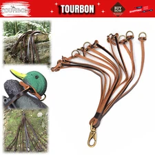 Leather Game Hunting Carry Duck Strap Birds Hanger Holder Pigeon Goose Sling