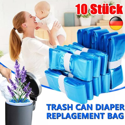 10Pack Nachfüllbeutel Kompatibel mit Angelcare Tommee Tippee Nachfüllkassetten D