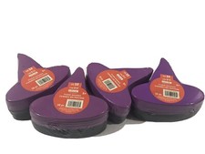 120 Piece Creatology Halloween Witch Hat Foam Shapes Purple And Black NEW