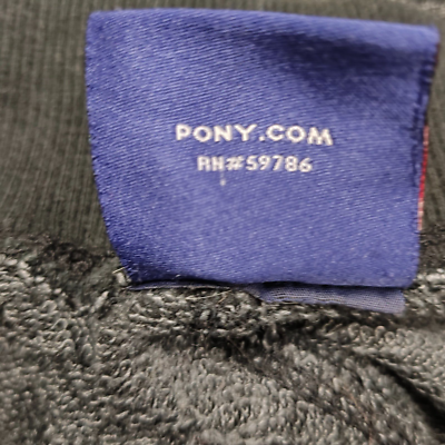 PONY Gray and Black Logo and Drawstring Sweatpants (Small) | eBay