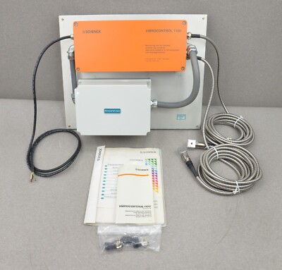 Schenck Vibrocontrol 1100 VC-1100 C11 2 Channel Vibration W/ MachineView VC1200