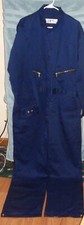 Men's Red Kap Navy Blue Jumpsuit Coverall Size 48 New