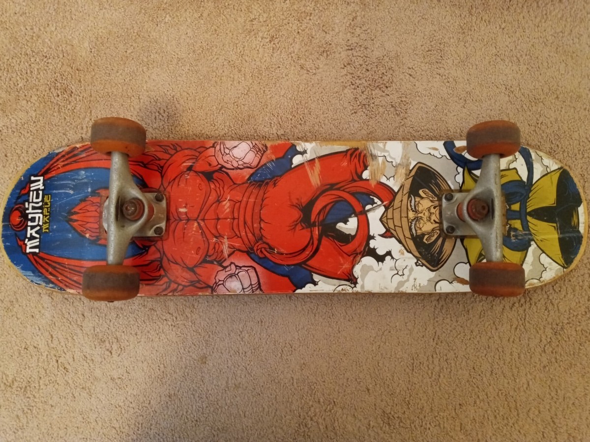 Vintage Dave Mayhew Maple skateboards complete rare 1990's | eBay