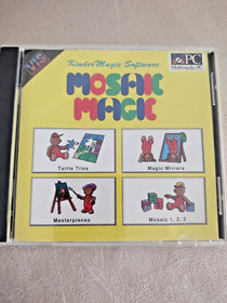Tandy Memorex VIS Mosaic Magic KinderMagic Software