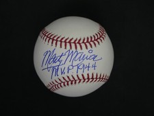 MARTY MARION SIGNED OFFICIAL MAJOR LEAGUE BASEBALL INSCRIBED WITH 