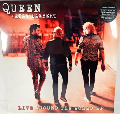 Queen + Adam Lambert - Live Around The World EP RSD 2021 Vinyl Schallplatte Limited ed