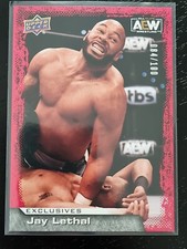 2022 AEW Jay Lethal EXCLUSIVES /100 Trading Card Upper Deck #89865