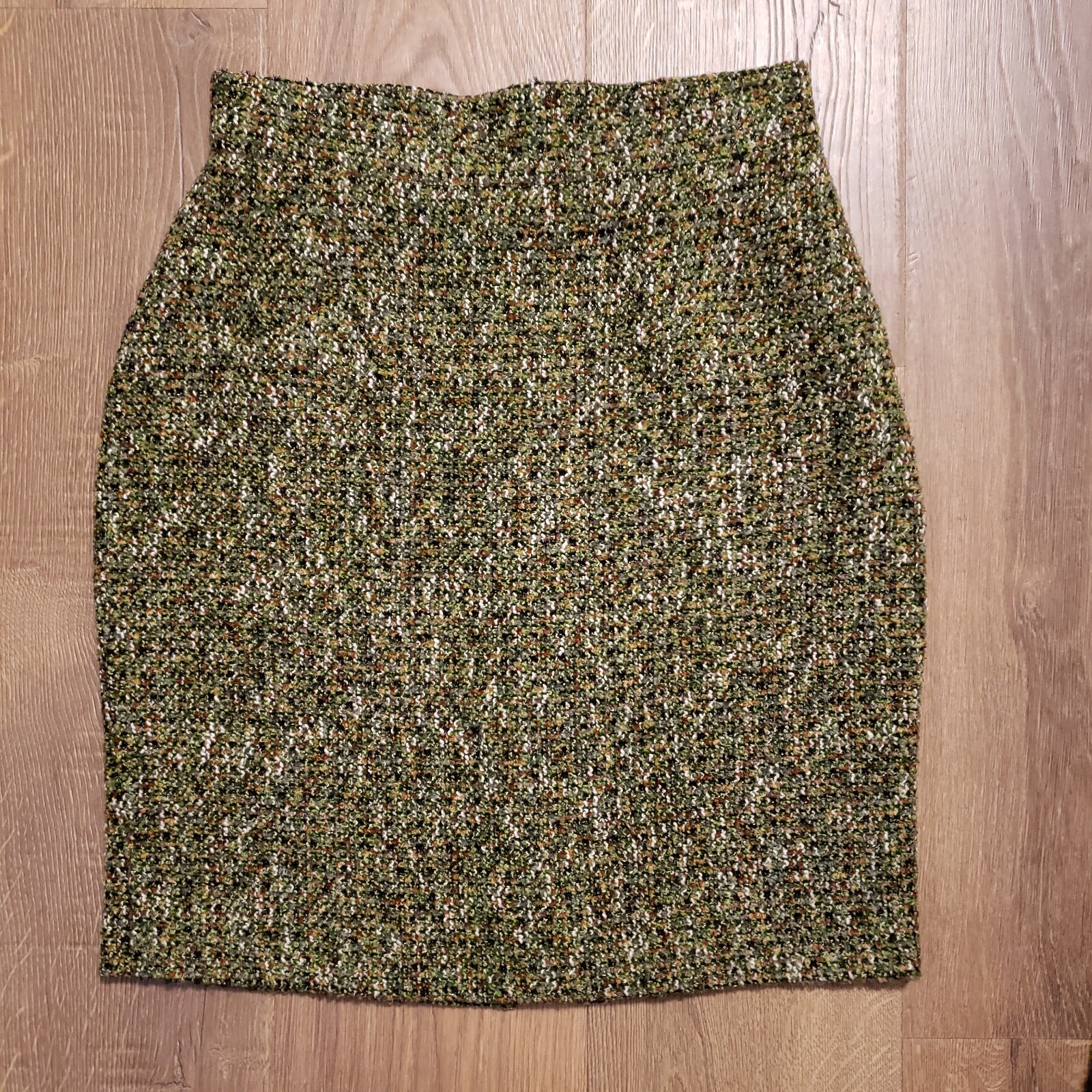 Vertigo Paris Wool Blend Skirt Size 10 U.S. & FR 42  Tweed Lined Pencil