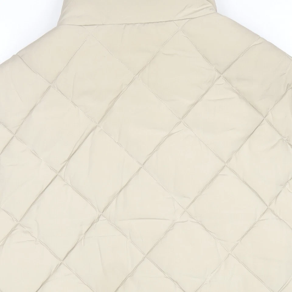 New Look Girls Beige Gilet Waistcoat Size 14-15 Years Zip - Image 4 of 4