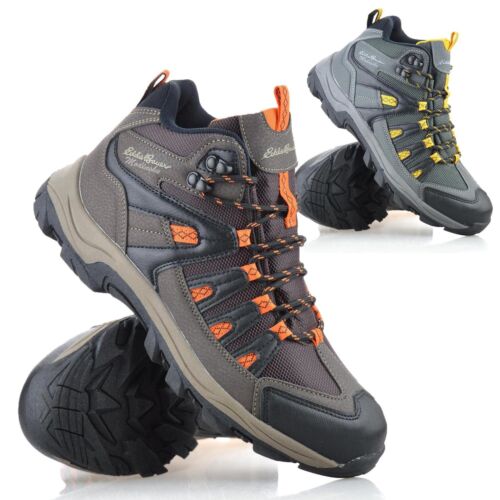 Bottes décontractées pour hommes marche randonnée mousse à mémoire de forme à lacets chaussures taille - Photo 1 sur 27